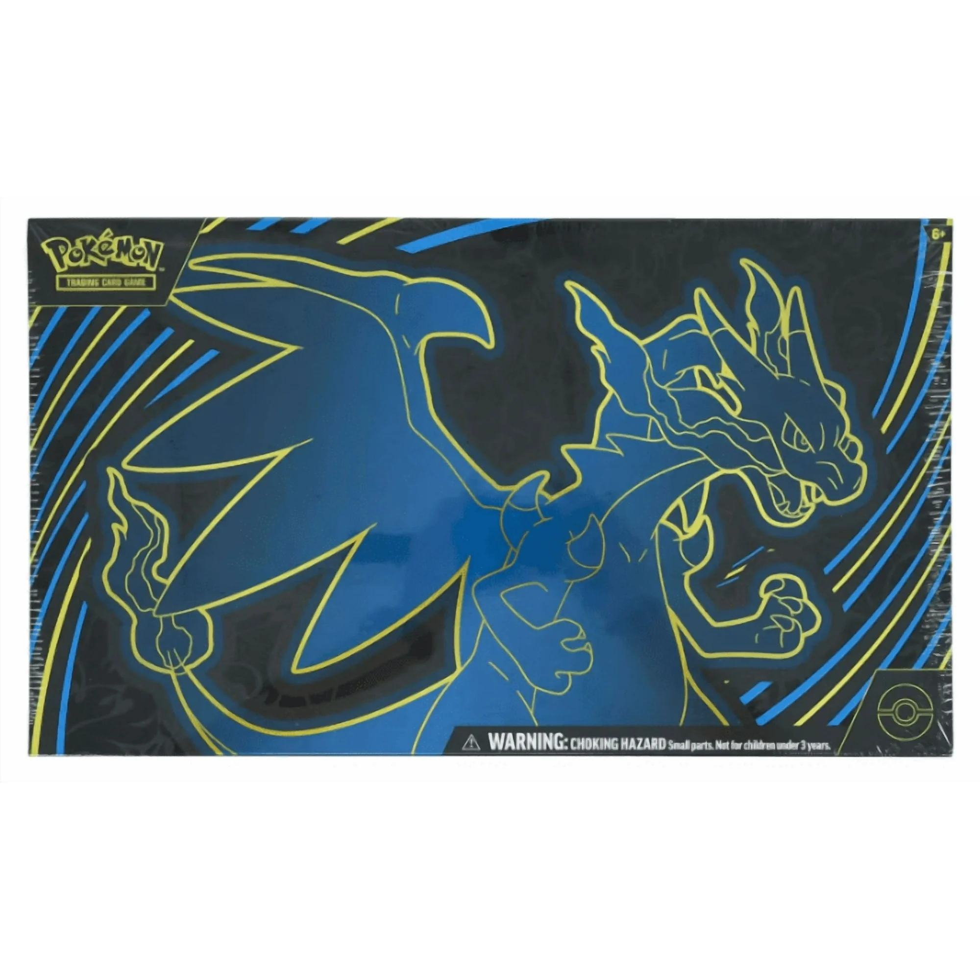 Pokemon TCG Mega Charizard X ex Ultra-Premium Collection box featuring Charizard artwork and premium packaging contents.